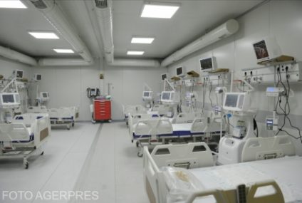 Spitalul modular de la Lețcani devine operațional marți noapte. Vor fi internați pacienți cu forme medii de Covid-19