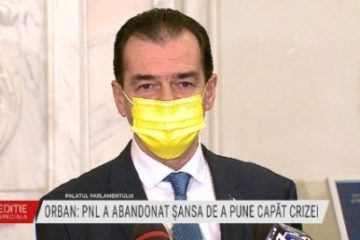 Ludovic Orban: Decizia președintelui de a-l desemna pe Dacian Cioloș premier este o cacealma. Refacerea coaliției este singura soluție