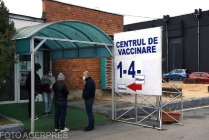 Rata de acoperire vaccinală anti-COVID la nivel național este de 30%