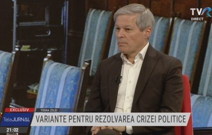 Dacian Cioloș: Vom avea o următoare întâlnire în coaliție mâine și sper să avem mai multe întâlniri, ca să putem construi o majoritate