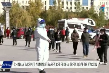 În China creşte numărul infectărilor cu varianta Delta. Autorităţile au început administrarea celei de a doua doze de vaccin anti-Covid