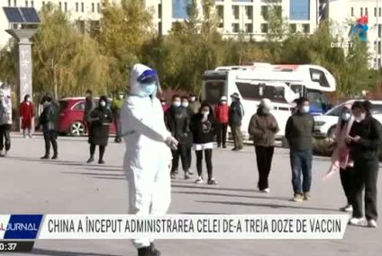 În China creşte numărul infectărilor cu varianta Delta. Autorităţile au început administrarea celei de a doua doze de vaccin anti-Covid