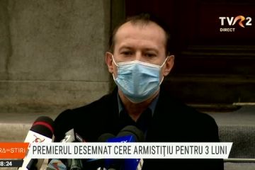 Premierul desemnat Nicolae Ciucă propune un armistiţiu partidelor parlamentare. USR îl respinge și cere refacerea Coaliției. PSD pune condiții