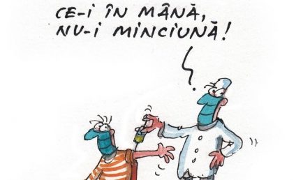 „Ce-i în mână nu-i minciună!” Comisia Europeană în România a postat o caricatură care promovează vaccinarea anti-COVID