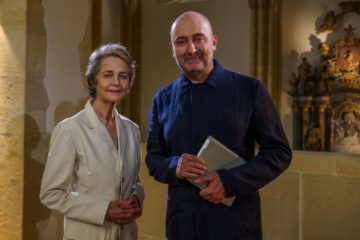 Actrița Charlotte Rampling, invitata lui Cătălin Ștefănescu la Garantat 100%, duminică, de la ora 23.00, pe TVR1