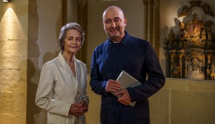 Actrița Charlotte Rampling, invitata lui Cătălin Ștefănescu la Garantat 100%, duminică, de la ora 23.00, pe TVR1