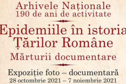 Expoziţia „Epidemii în istoria Ţărilor Române. Mărturii documentare”, despre reacţia românilor în faţa unor cataclisme, la Muzeul Naţional de Istorie a României