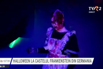 Senzaţii tari de Halloween, la Castelul Frankenstein de lângă Frankfurt