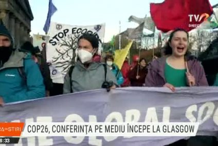 La Glasgow începe COP26, conferinţa ONU pentru combaterea schimbărilor climatice. Sosirea activistei suedeze Greta Thunberg a generat un adevărat haos