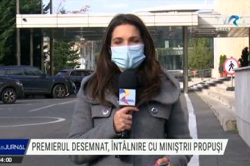 Premierul desemnat Nicolae Ciucă şi miniştrii propuşi, în şedinţă la Palatul Victoria