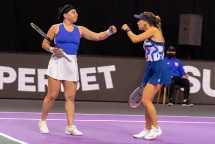 Irina Bara şi Ekaterine Gorgodze sunt campioane la dublu la Transylvania Open de la Cluj