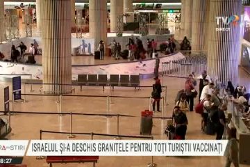 Israelul și-a redeschis granițele pentru turiști, după un an și jumătate de blocaj din cauza pandemiei