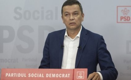 Sorin Grindeanu: PSD nu va vota Guvernul minoritar PNL – UDMR, propus de premierul desemnat Nicolae Ciucă
