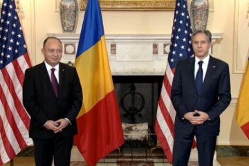 Ministrul de Externe Bogdan Aurescu, în vizită la Washington: SUA pot conta pe România. Secretarul de stat Antony Blinken: Avem un parteneriat strategic şi vom avea un dialog strategic