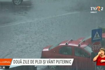 METEO | Răcire accentuată a vremii în Bucureşti, luni şi marţi; cer noros şi ploi temporare. Precipitaţii şi vânt puternic în toate regiunile, până marţi seara; la altitudini înalte va ninge