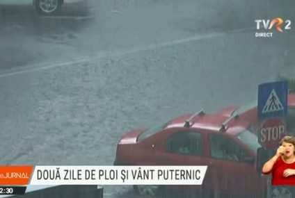 METEO | Răcire accentuată a vremii în Bucureşti, luni şi marţi; cer noros şi ploi temporare. Precipitaţii şi vânt puternic în toate regiunile, până marţi seara; la altitudini înalte va ninge