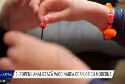 Vaccinul Moderna, evaluat pentru copiii cu vârsta între 6 și 11 ani