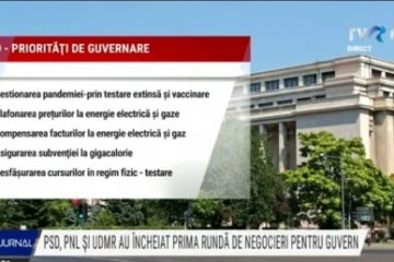 Negocieri PNL – PSD – UDMR. Florin Cîțu: Nu vom fi de acord să dăm bani de la investiții, vor mai fi două ministere. Până duminică sper să avem un nume de premier și ministerele împărțite