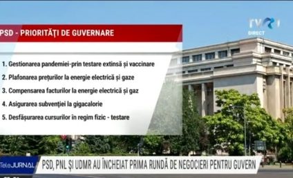 Negocieri PNL – PSD – UDMR. Florin Cîțu: Nu vom fi de acord să dăm bani de la investiții, vor mai fi două ministere. Până duminică sper să avem un nume de premier și ministerele împărțite