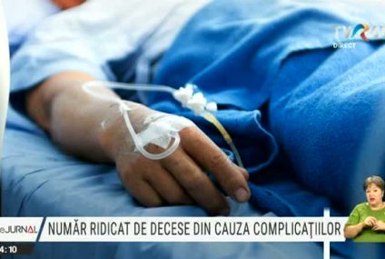 Două tinere de 19 și 23 de ani și un bărbat de 29 de ani infectați cu SARS COV-2 au murit