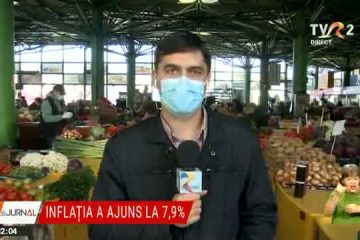 Rata anuală a inflaţiei a urcat la 7,9% în luna octombrie. Creșteri masive de prețuri la gaze, electricitate și ulei