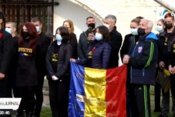 “Ștafeta Veteranilor” a ajuns la Palatul Elisabeta. Militarii au fost primiţi de Principele Radu