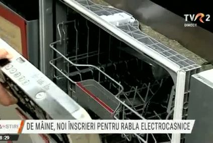 Noi înscrieri la Rabla pentru electrocasnice. Sunt incluse laptopuri, uscătoare de rufe, aparate de aer condiționat