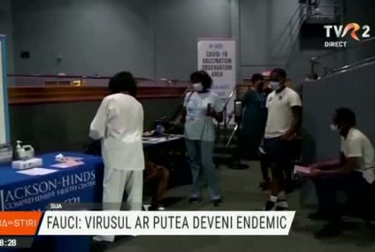 Europa Centrală se confruntă cu un număr de îmbolnăviri COVID fără precedent. Dr. Anthony Fauci: Virusul ar putea deveni endemic