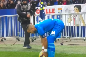 Fotbal: Meciul Olympique Lyon – Olympique Marseille, oprit după doar cinci minute de joc