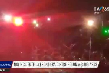 Forțele din Belarus au folosit lasere și lumini stroboscopice în fața grănicerilor polonezi. Premierul Poloniei a cerut noi sancțiuni pentru Minsk. Avioane de luptă ruse și belaruse survolează frontiera