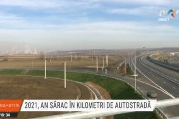 2021, un an sărac în kilometri de autostradă