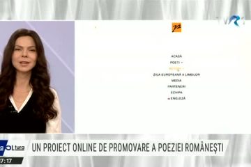 COOLTURA „Aplauze pentru poet”, proiect online de promovare a poeziei românești