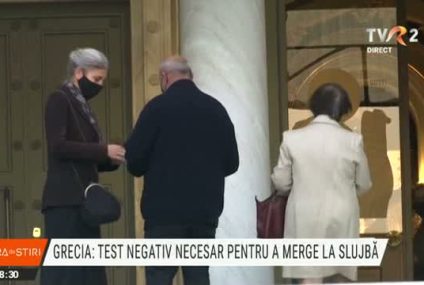 Credincioşii nevaccinaţi din Grecia nu mai pot participa la slujbă dacă nu prezintă un test Covid negativ