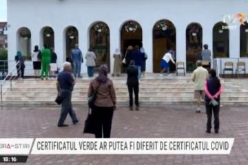 Cultele religioase cer acces liber în biserici și pentru vaccinați, și pentru nevaccinați. Autoritățile spun că certificatul verde ar putea fi diferit de certificatul Covid