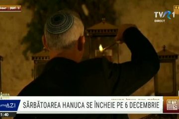 LUMEA AZI Evreii din întreaga lume sărbătoresc Hanuka, sărbătoarea luminii