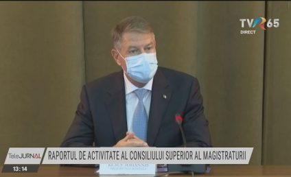 Klaus Iohannis, la bilanțul CSM: România are nevoie de un cadru legislativ stabil și coerent, procesul de revizuire a legilor justiției trebuie să fie finalizat, iar anomalii precum cele generate de SIIJ, înlăturate