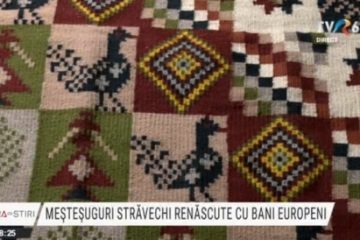 Meșteșuguri străvechi renăscute cu bani europeni. O familie din Botoșani a deschis un atelier de covoare și ștergare țesute manual