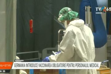 Germania introduce vaccinarea obligatorie pentru personalul medical. În Austria, cei care refuză vaccinarea pot fi amendați trimestrial cu 3.600 de euro