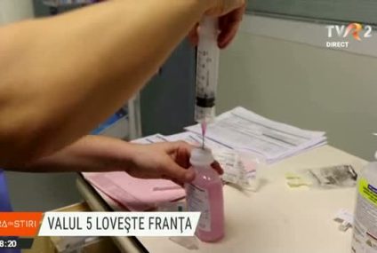 Franţa, puternic lovită de valul cinci al pandemiei. Spitalele activează planul alb