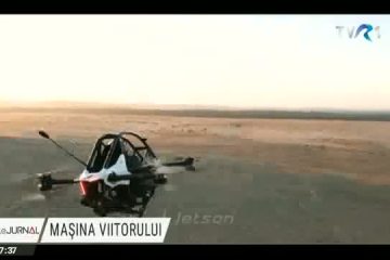 Mașina zburătoare, vehiculul viitorului, testată în Suedia