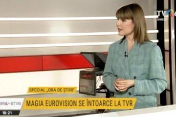 Alexandra Ungureanu, membră în juriul Selecţiei Naţionale Eurovision, la Ora de Știri: Rolul nostru e să facem ca România să aibă cea mai bună piesă posibilă și cea mai bună prezență