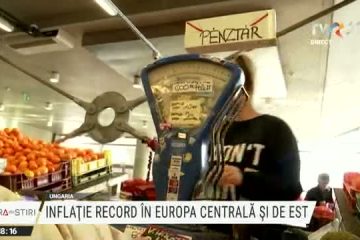Inflație record în Europa Centrală și de Est. Scumpiri record la produsele de bază. „Mă simt furată. Din ce am, din ce am avut, n-am mai rămas cu aproape nimic”
