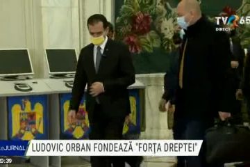 Ludovic Orban a anunțat înființarea noului său partid: Forța Dreptei. „Facem o construcție pe termen lung și o construcție serioasă, care presupune un mod corect, cinstit, onest, loial, de a face politică”