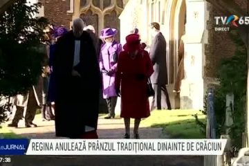 Regina Elisabeta a-II-a Marii Britanii anulează prânzul tradițional dinainte de Crăciun