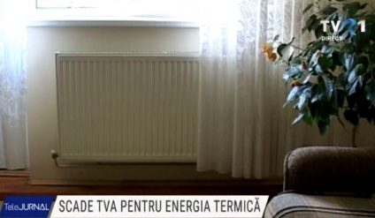 TVA de 5% la energia termică pentru populaţie, şcoli, spitale, de la 1 ianuarie, anunţă premierul