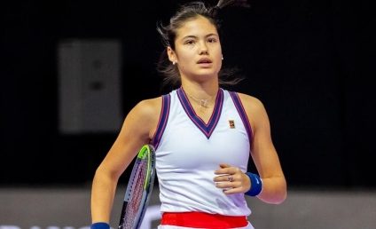 Tenis: Emma Răducanu, desemnată Personalitatea ivă a anului în Marea Britanie
