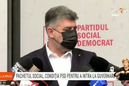 Ciolacu spune că anul viitor investiţiile vor depăşi 7% din PIB