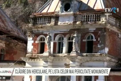 Tinerii arhitecţi doresc să salveze Băile „Neptun”, una dintre clădirile emblematice din Herculane