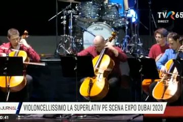 Violoncellissimo, concert extraordinar la Expo Dubai