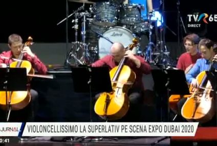 Violoncellissimo, concert extraordinar la Expo Dubai
